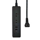 エルパ ELPA コード付6個口USBタップ WL-6322SUC（BK）