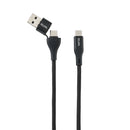 エルパ ELPA マグネットUSBケーブル ラウンド A＆CtoC MCA-ACC1060