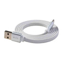 朝日電器 エルパ ELPA マグネットUSBケーブル フラット AtoC 1m MCA-FAC1027（WH）