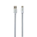 朝日電器 エルパ ELPA マグネットUSBケーブルフラット AtoC 1.5m MCA-FAC1527（WH）