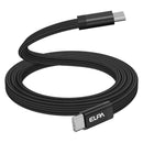 エルパ ELPA マグネットUSBケーブル フラット CtoC MCA-FCC1060