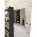 朝日電器 ステッカーT 防犯対策中 ブラック 1枚