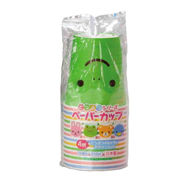 アートナップ どうぶつペーパーカップ 15個入
