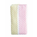 アイセン もっちりタオル ピンク×イエロー BT691