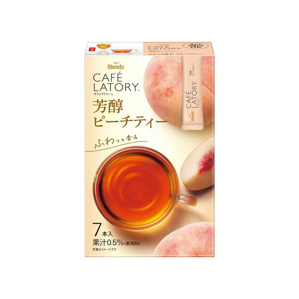 ◆味の素 ブレンディ(R)カフェラトリー(R) スティック 芳醇ピーチティー 6.5gx7本