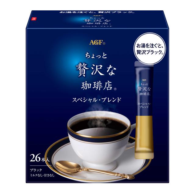 ◆味之素AGF 稍显奢华的咖啡店个人速溶咖啡26瓶26P