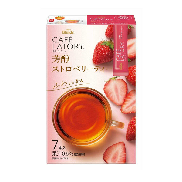 ◆味の素 ブレンディ(R)カフェラトリー(R) スティック 芳醇ストロベリーティー 6.5gx7本