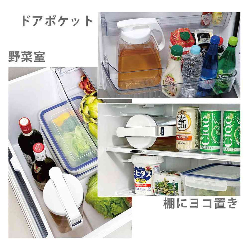 岩崎工業 タテヨコ シームレス ピッチャー 3.0 K-1287 W