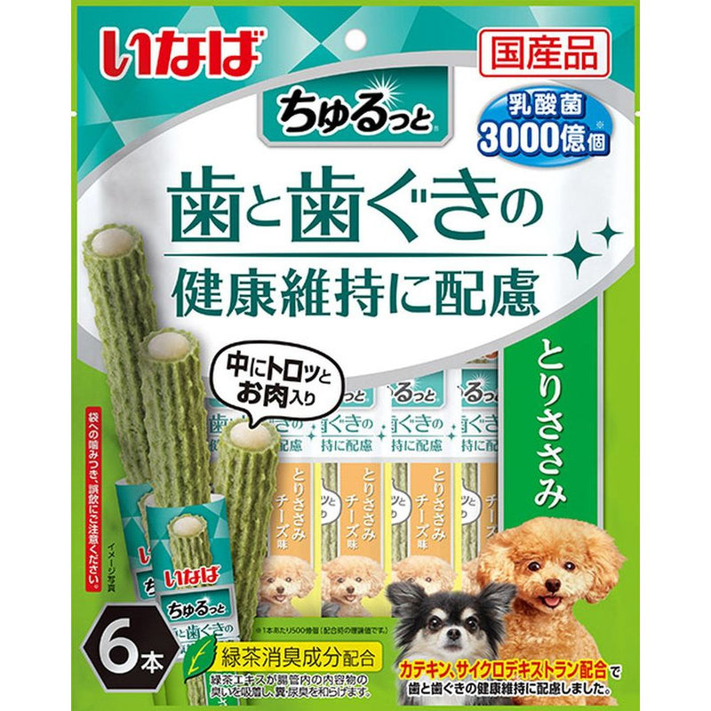 いなば　ちゅるっと　歯と歯ぐきの健康維持に配慮　とりささみ ６本