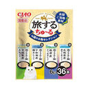 いなばペットフード CIAO 旅するちゅ〜る ４種のお魚セレクション 6g×36本