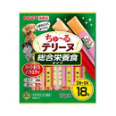 いなばペットフード ちゅ〜るテリーヌ　総合栄養食タイプ ビーフ・まぐろバラエティ 15g×18本