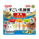 いなば CIAOすごい乳酸菌クランキー 海鮮バラエティ 22g×25袋