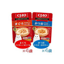 いなばペットフード CIAOこだわり テイスト まぐろ・かつおバラエティ 30g×8袋