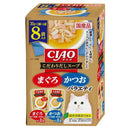 いなばペットフード CIAOこだわり だしスープ まぐろ・かつおバラエティ 30g×8袋