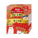 いなばペットフード CIAO 香り立つクランキー ちゅ〜る和え まぐろ味 20g×10袋