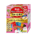いなばペットフード CIAO 香り立つクランキー ちゅ〜る和え まぐろバラエティ 20g×10袋