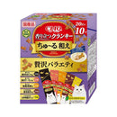 いなばペットフード CIAO 香り立つクランキー ちゅ〜る和え 贅沢バラエティ 20g×10袋
