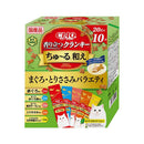 いなばペットフード CIAO 香り立つクランキー ちゅ〜る和え まぐろ・とりささみバラエティ 20g×10袋