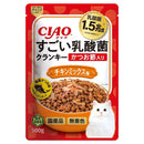 いなばペットフード すごい乳酸菌 クランキー かつお節 チキンミックス味 500g