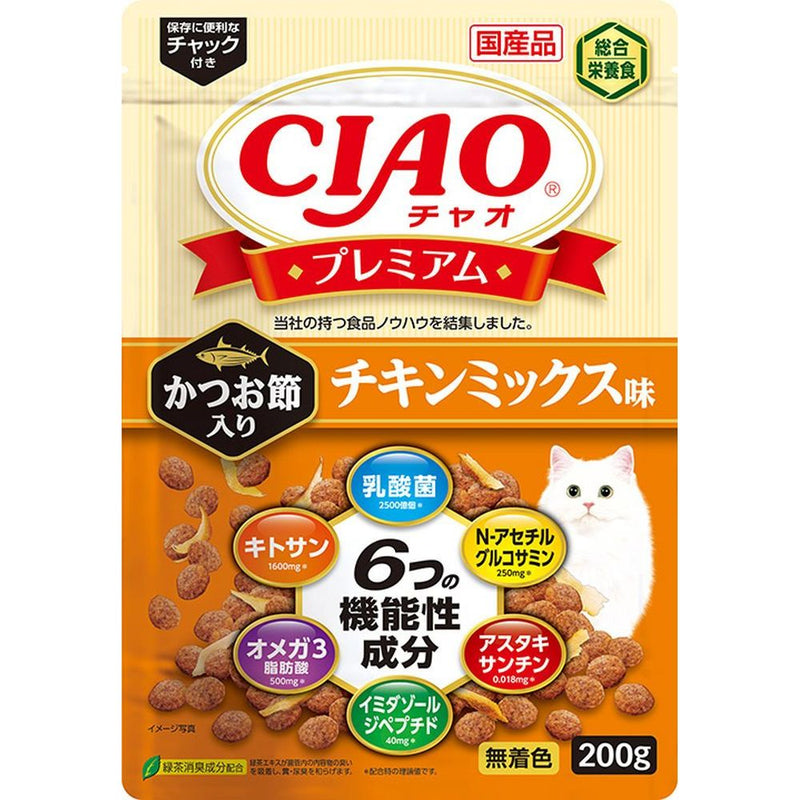 ＣＩＡＯ　プレミアム　かつお節入り　チキンミックス味 ２００ｇ