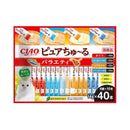 いなばペットフード CIAOピュアちゅ〜る バラエティ 14g×40P