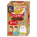いなばペットフード CIAO こだわり だしスープ まぐろバラエティ 30g×8袋