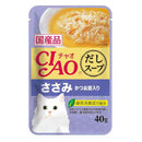 CIAOだしスープささみ かつお節入り 40g