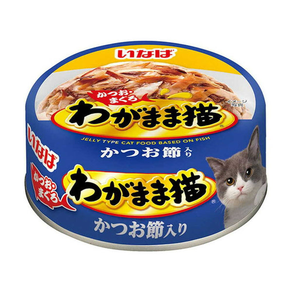 いなば わがまま猫かつお節入りかつお・まぐろ 115g