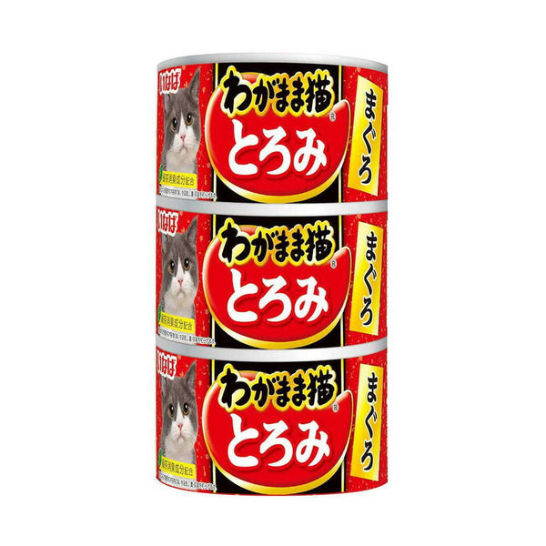 いなば わがまま猫 とろみ まぐろ 140g×3缶