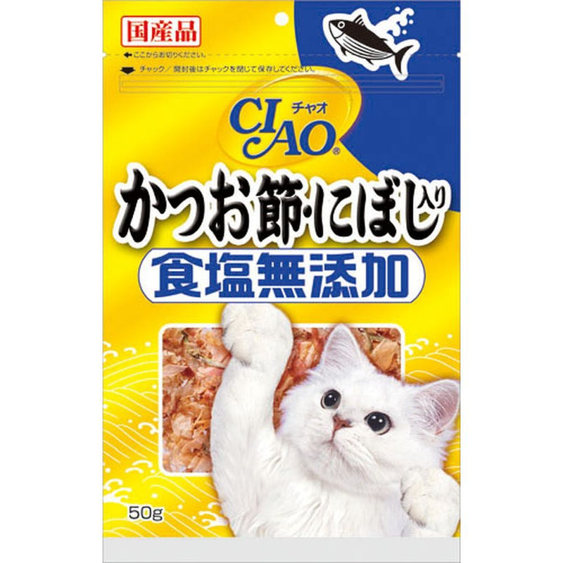 チャオかつお節・にぼし入り　塩無添加 ５０Ｇ