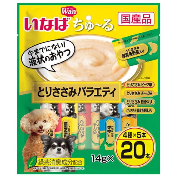 いなばちゅーるとりささみバラエティ 14g×20P