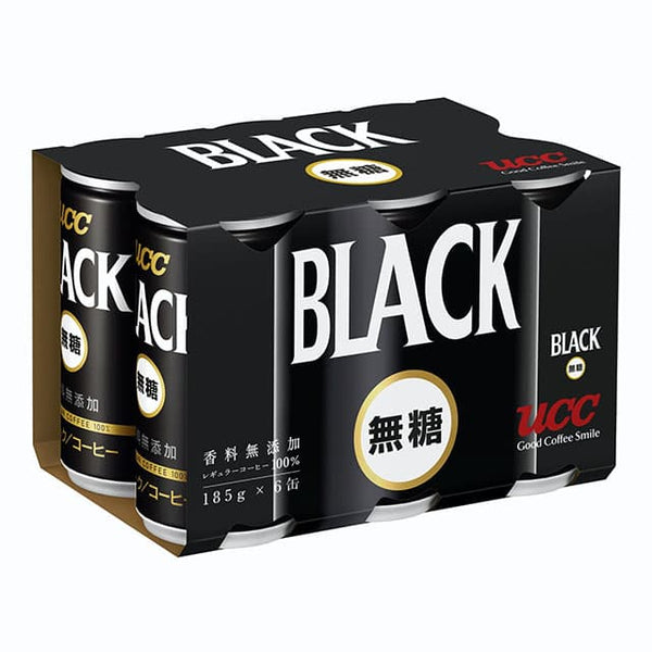 ◆ UCC Black Sugar-free 185GX6 cans