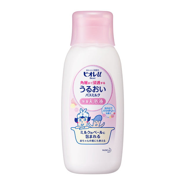 Biore u Bath 渗透角质层身体乳粉香 600ml