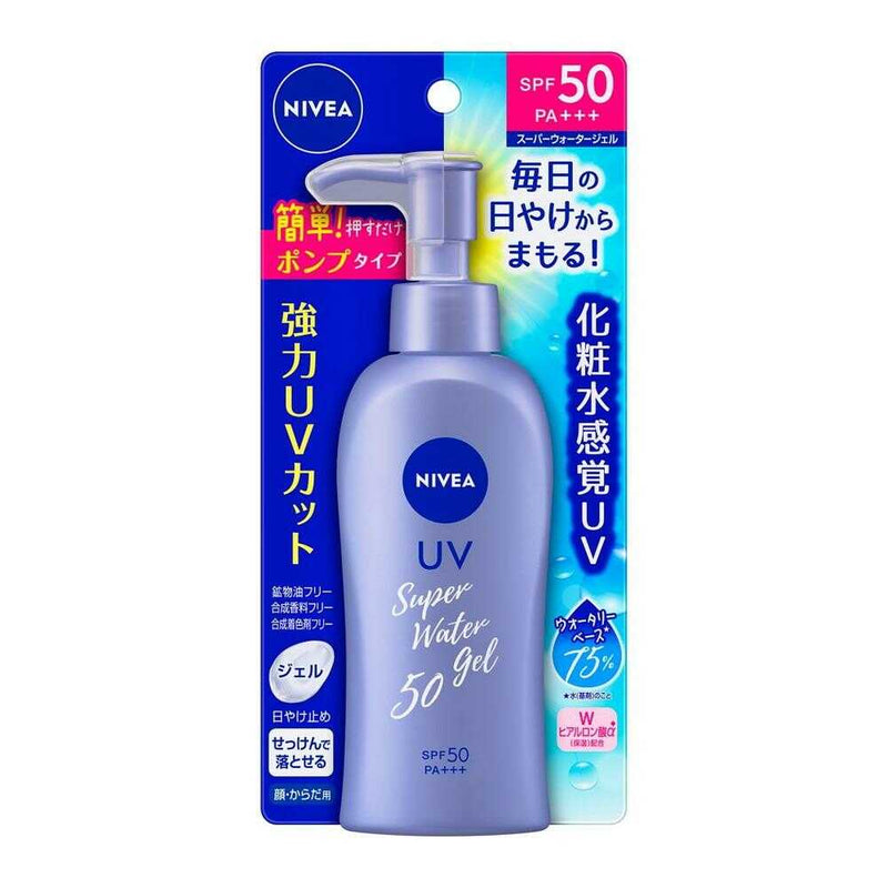 ニベアUV ウォータージェル SPF50 ポンプ 140g