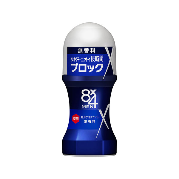 [医药部外品] 花王 8 x 4 MEN 滚珠无香型 60ml *