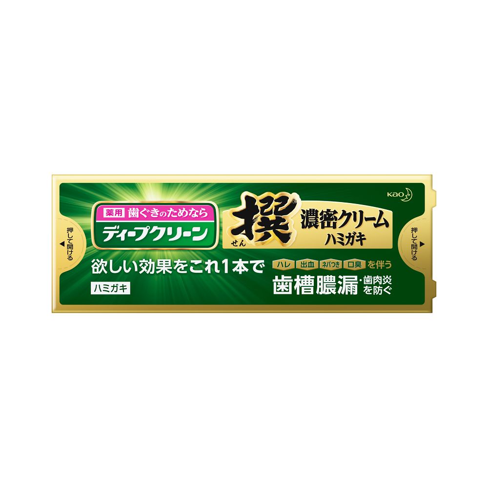 医薬部外品】ディープクリーン撰（せん） 濃密クリーム薬用ハミガキ 100g