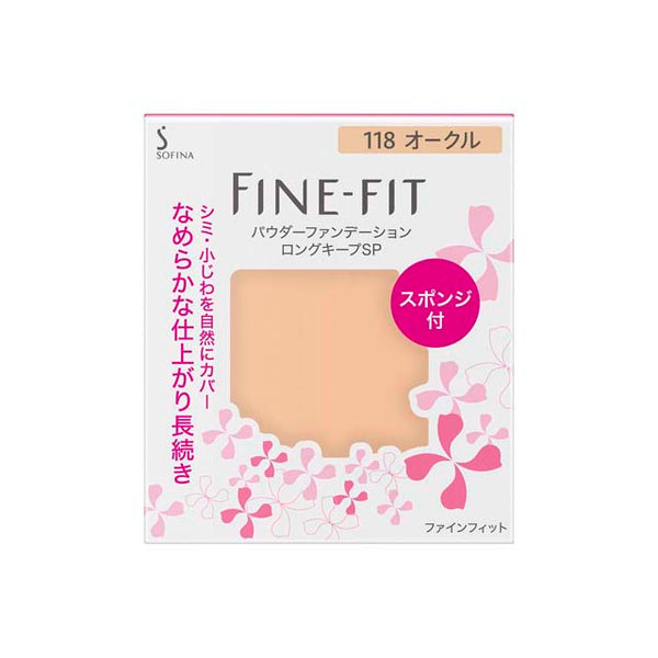 Sofina Fine Fit Powder Foundation Long Keep SP118 Ocher*