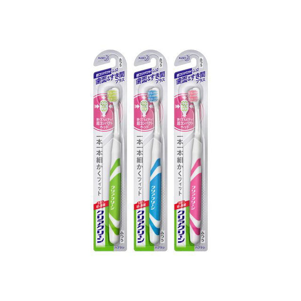 Clear Clean Toothbrush Tooth &amp; Gap Plus Super Compact Normal