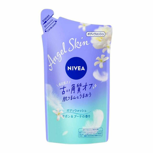 花王 ニベア エンジェルスキン ボディウォッシュ サボン＆ブーケの香り 詰め替え 360ml ミリリットル