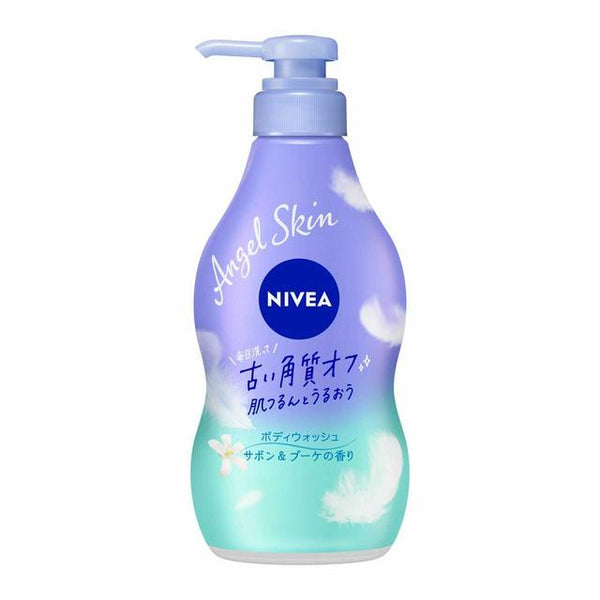 ニベア エンジェルスキン ボディウォッシュ サボン＆ブーケの香り ポンプ 480ML