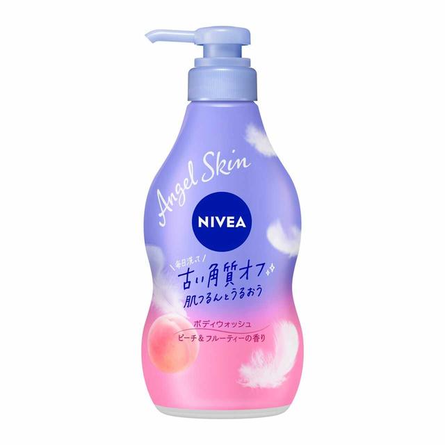 Nivea Angel Skin Body Wash Peach &amp; Fruity Fragrance Pump 480ML