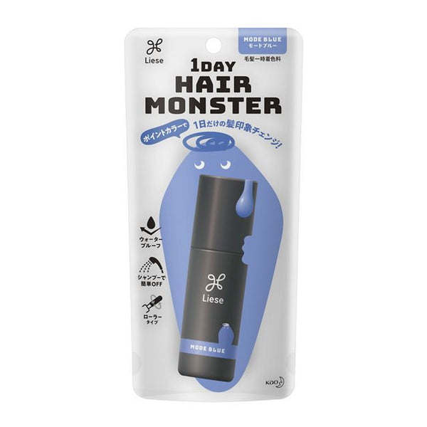 Kao Liese 1DAY Hair Monster Mode 蓝色 20ml