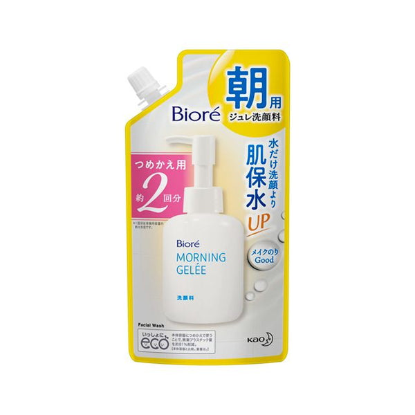 Kao Biore Morning Jelly Facial Cleanser Refill for about 2 times (160ml)