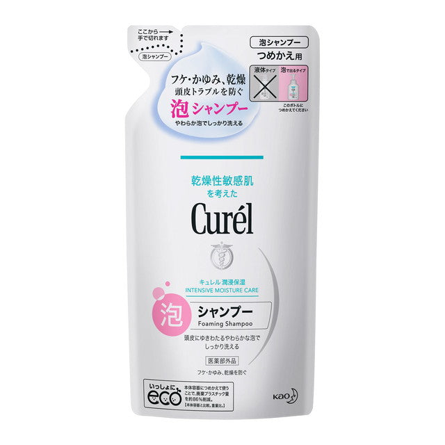 [Quasi-drug] Kao Curel Foam Shampoo Refill 380ml