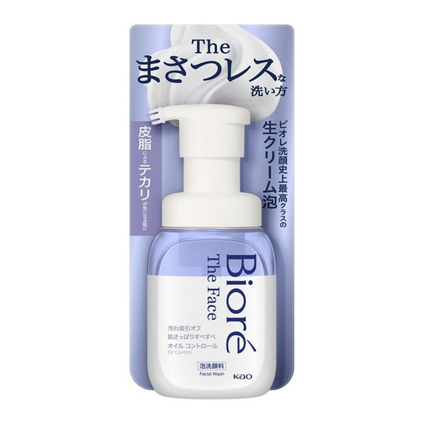 花王 ビオレ ザフェイス 泡洗顔 オイルコントロール 本体 200ml