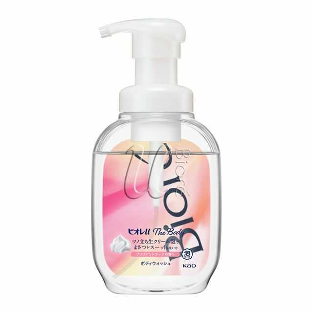 Kao Biore u The Body Foam Type Body Wash Brilliant Bouquet Fragrance Pump 540ml