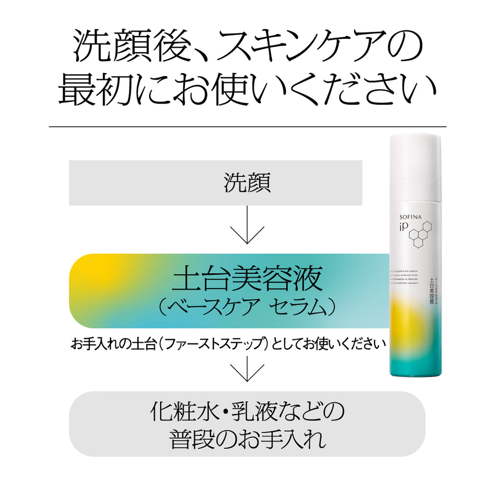 SOFINA iP ソフィーナiP 土台美容液 ベースケアセラム レフィル 180g 花王 : K&N商事 Yahoo!店 - 通販 -  Yahoo!ショッピング