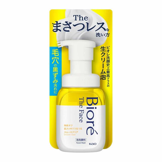 花王 ビオレ ザフェイス 泡洗顔 スムースクリア 本体200ml