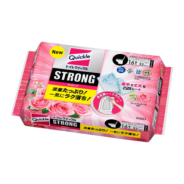 Kao Toilet Quickle Strong Premium Rose Fragrance Refill