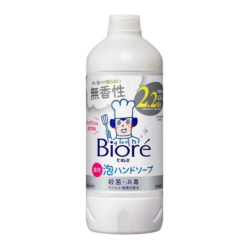 【医薬部外品】ビオレu 泡ハンドソープ 無香性 つめかえ用 430ml